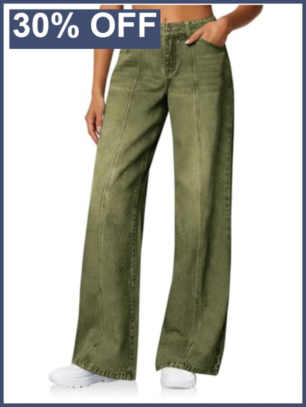 High Waisted Wide Leg Stretchy Baggy Jeans Women 70% Cotton 28.5% Polyester